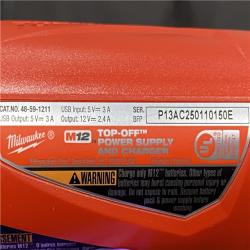 AS-IS Milwaukee Men's Large 12-Volt Lithium-Ion Cordless Tough Shell Black Heated Jacket Kit