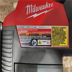 HOUSTON LOCATION - AS - IS Milwaukee 12-Volt Lithium-Ion Cordless Green 125 ft. Cross Line and Plumb Points Laser Level (Tool-Only)