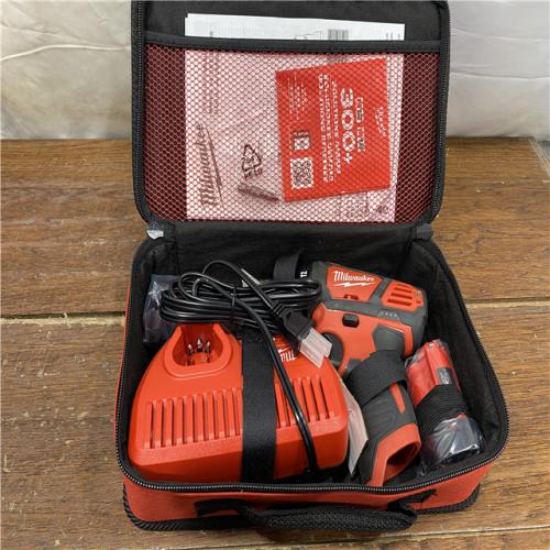 AS-IS Milwaukee 2401-22 - M12 12V Cordless Screwdriver Kit