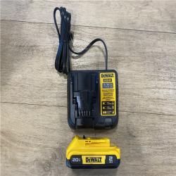 AS-IS DEWALT Atomic 20V Max Lithium-Ion Brushless Cordless Compact 1/4 in. Impact Driver Kit