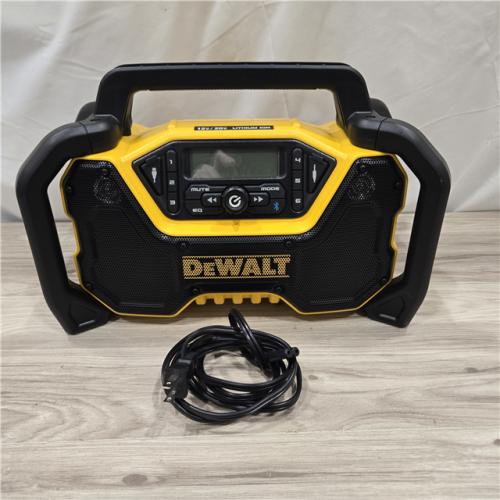 AS-IS DeWalt 20V MAX Compact Cordless Bluetooth Radio (Tool Only)