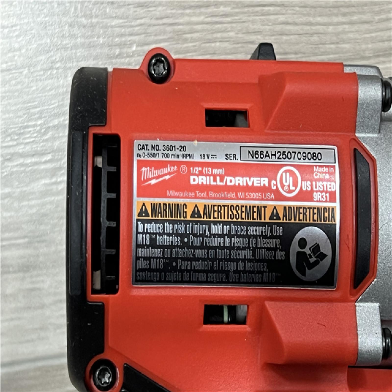 AS-IS Milwaukee 18V Lithium-Ion Brushless Cordless Compact Drill/Impact Combo Kit