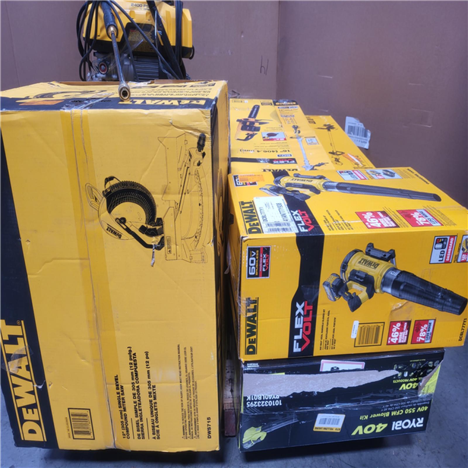 CALIFORNIA AS-IS TOOL PALLET