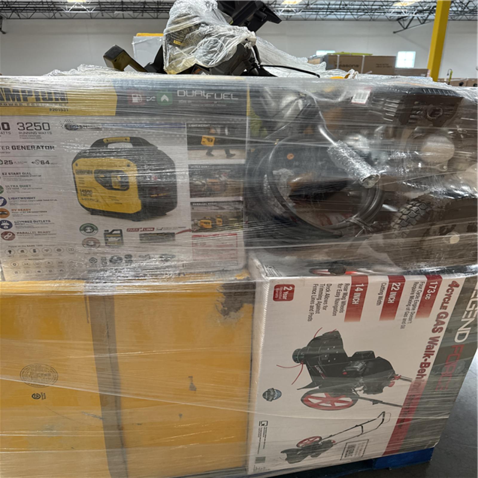 CALIFORNIA AS-IS OUTDOOR POWER EQUIPMENT