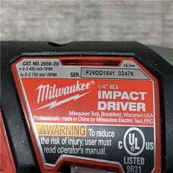 AS-IS Milwaukee 18V Lithium-Ion Cordless Drill Driver/Impact Driver Combo Kit