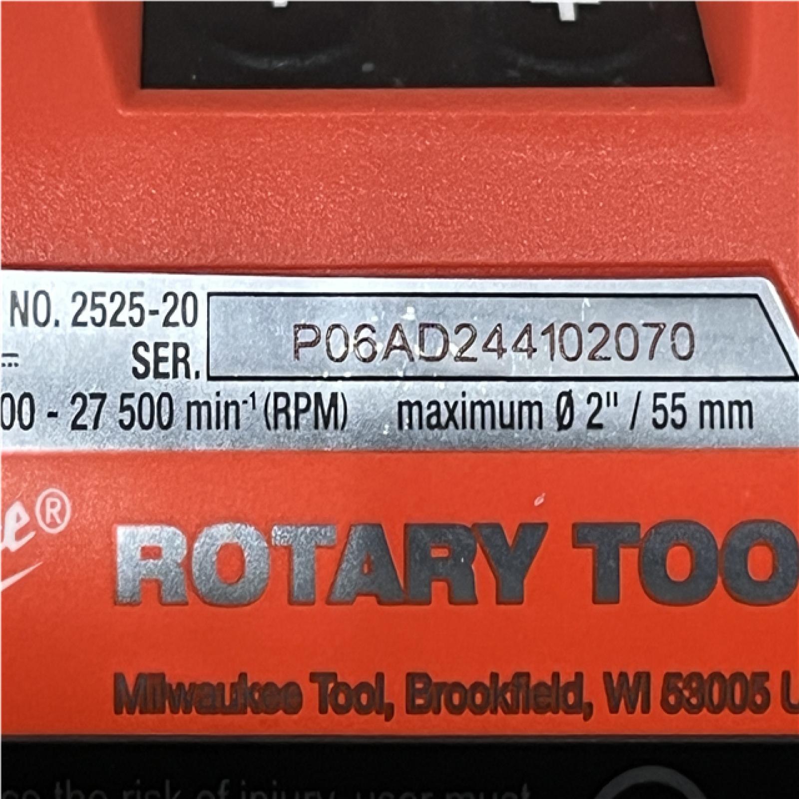 AS-IS Milwaukee 12V Lithium-Ion Cordless Brushless Rotary Tool Kit