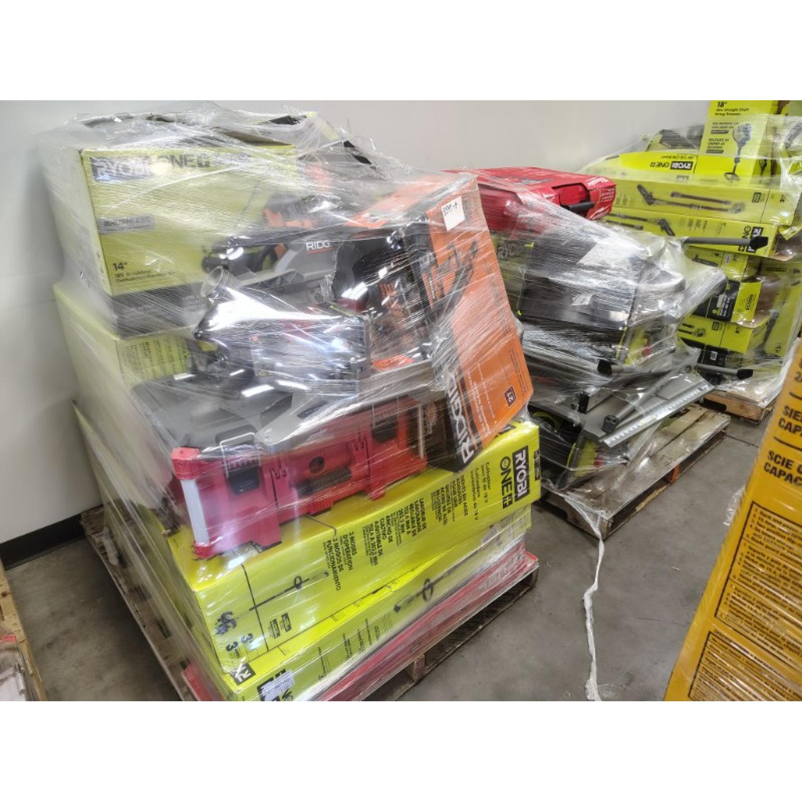 Pittston Location As-Is Power Tools Partial Truckload (12 Pallets) 8549-A
