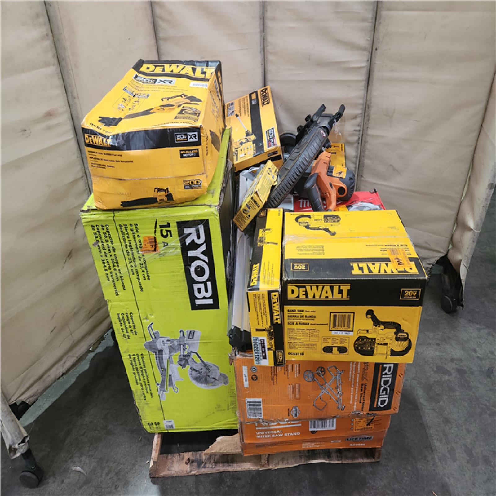 California AS-IS Tool pallet