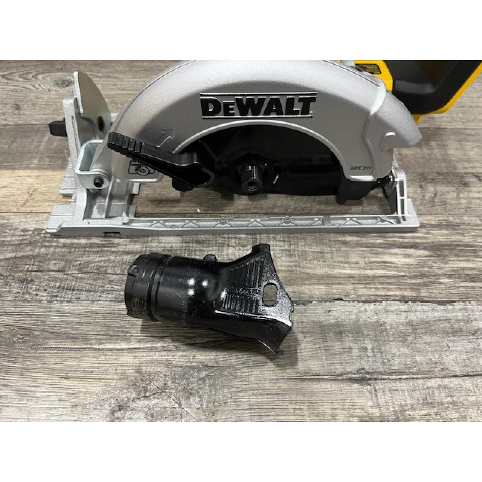 AS-IS DEWALT 20V MAX Cordless Brushless 6-1/2 in. Sidewinder Style Circular Saw (Tool Only)