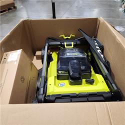 Dallas Location - As-Is RYOBI 80V HP Brushless Battery Cordless Electric 30 in Lawn Mower with Battery and Charger