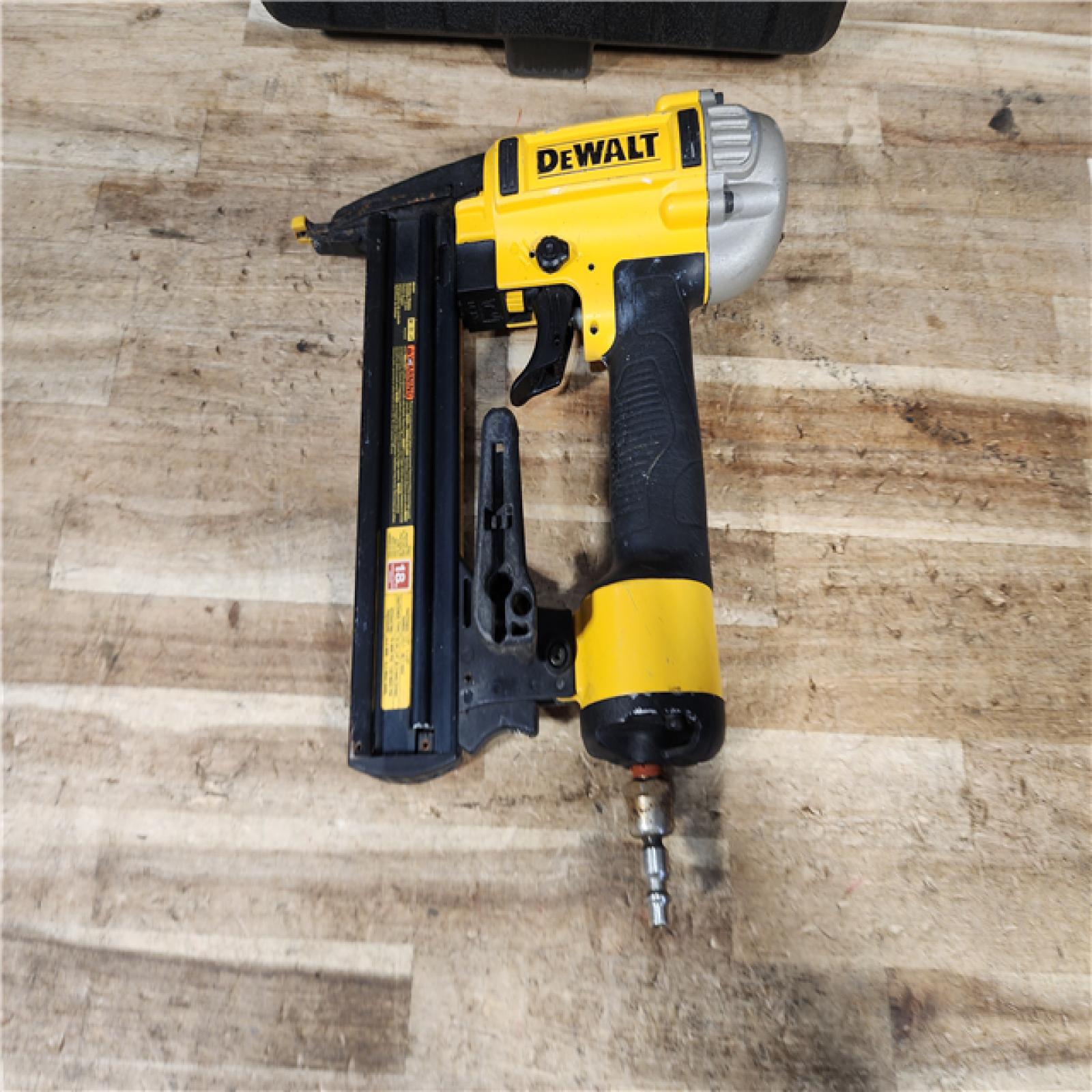HOUSTON LOCATION - AS - IS DeWalt Pneumatic 18-Gauge 1/4 in. Crown Corded Stapler