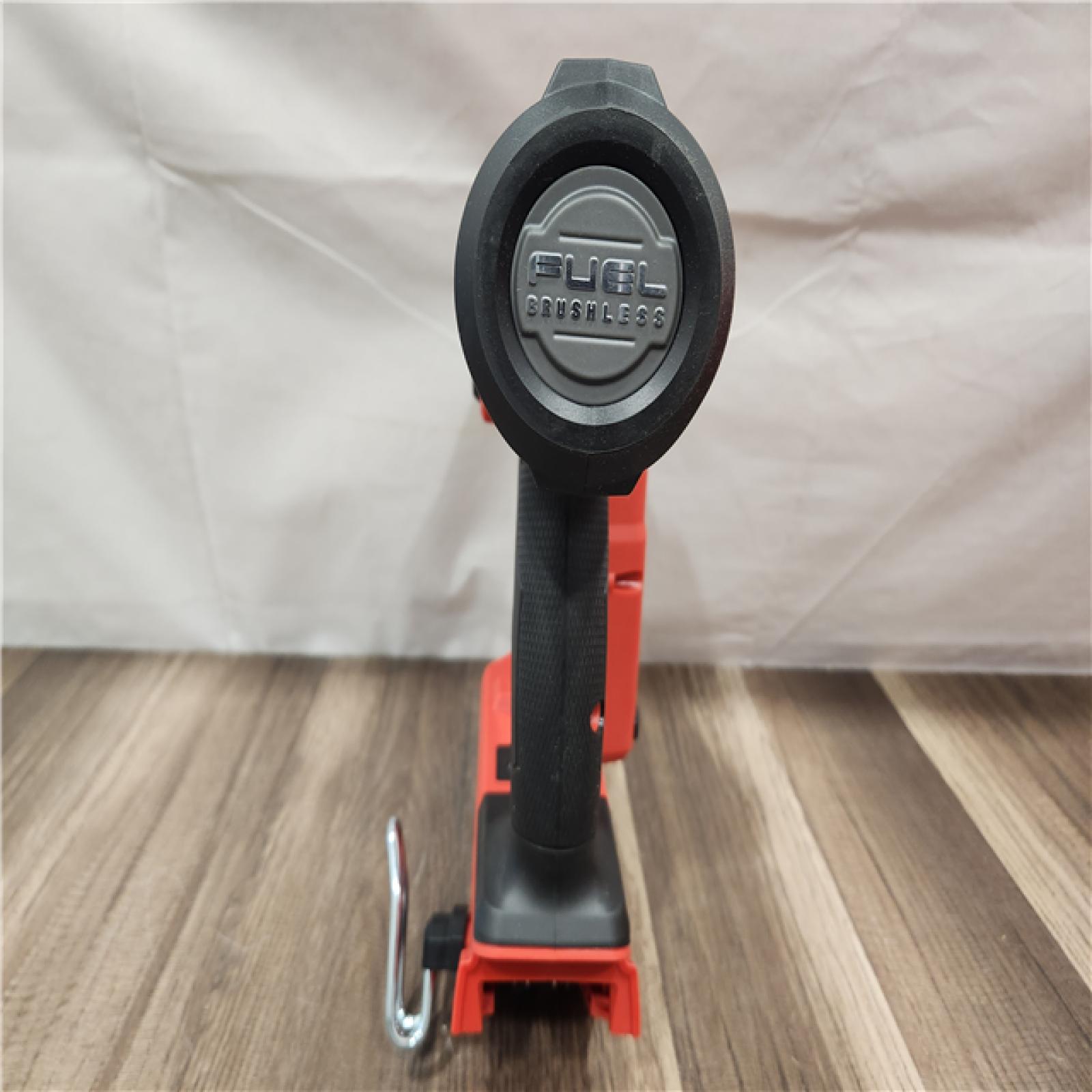 AS-IS- MILWAUKEE FUEL 18V Cordless 18-Gauge 1/4 in. Narrow Crown Stapler (Tool-Only)