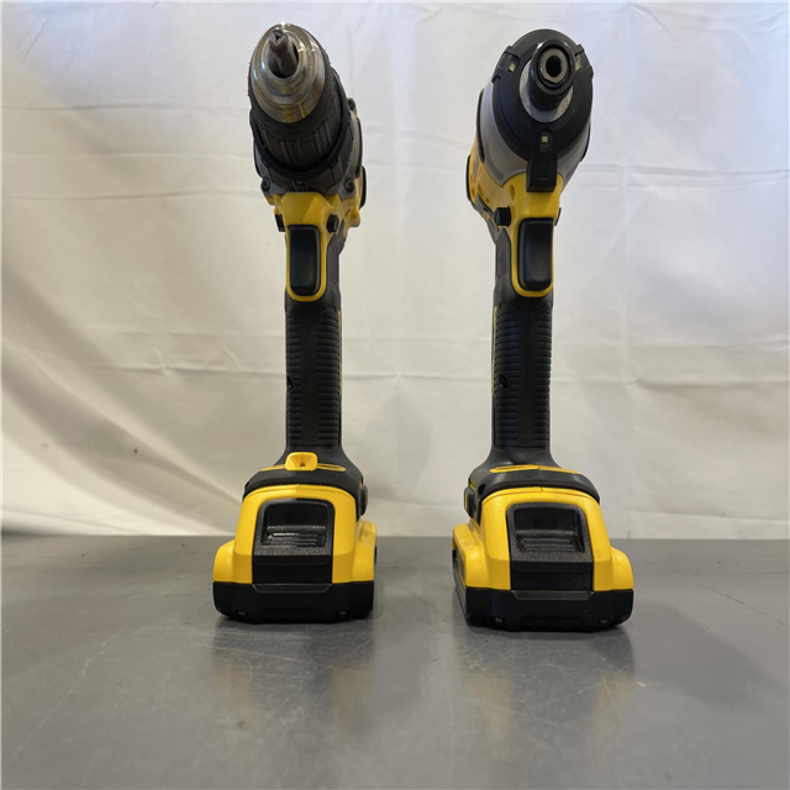 AS-IS - Dewalt 20V MAX ATOMIC Brushless Compact Lithium-Ion 1/2 in. Cordless Drill Driver and 1/4 in. Impact Driver Combo Kit