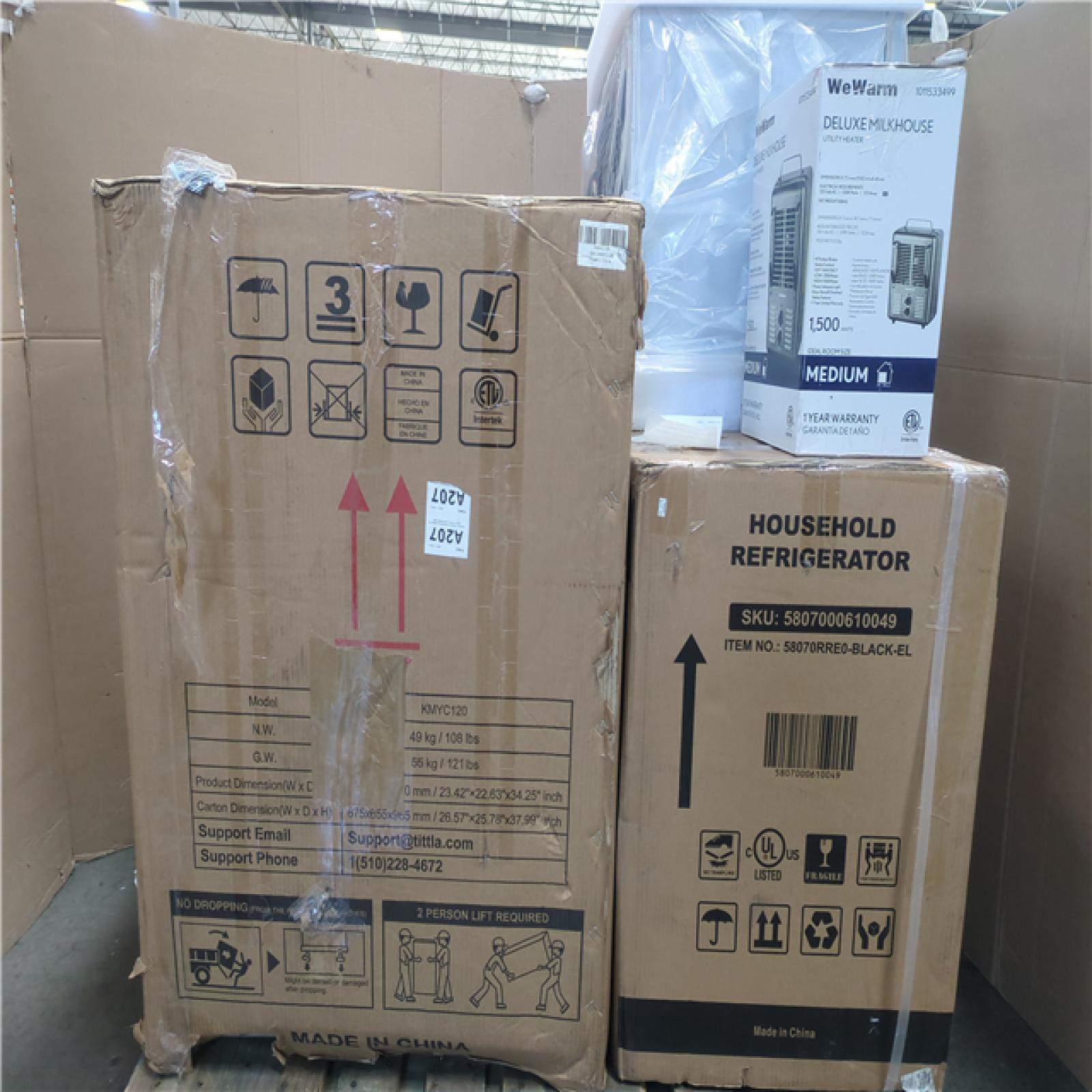 California AS-IS Home Improvement pallet