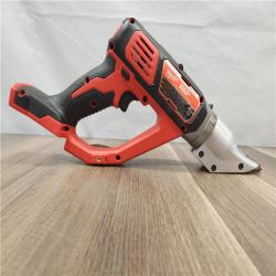 AS-IS- Milwaukee M18 18V Lithium-ion Cordless 18-gauge Double Cut Metal Shear (Tool-Only)