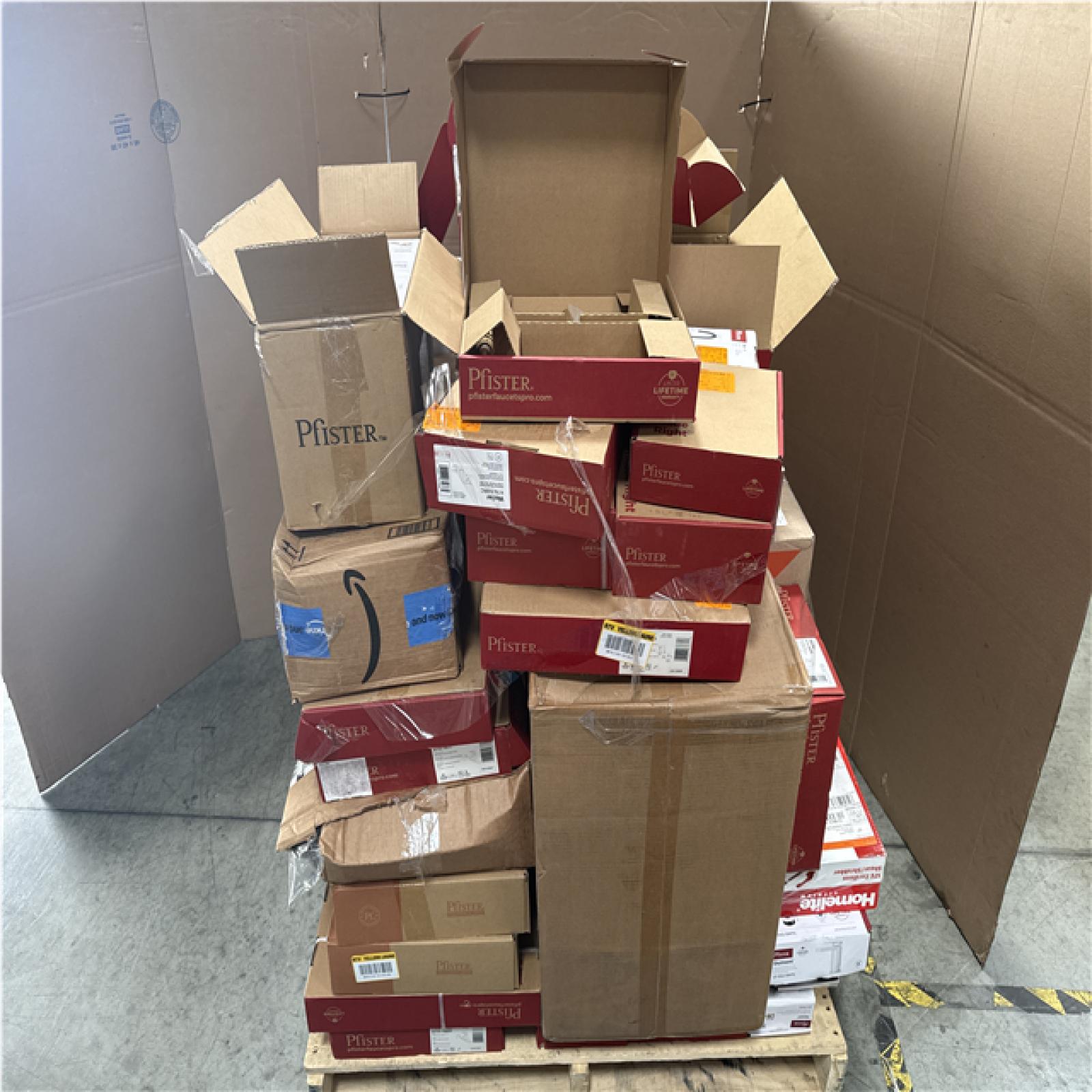 CALIFORNIA AS IS PFISTER FAUCETS PALLET