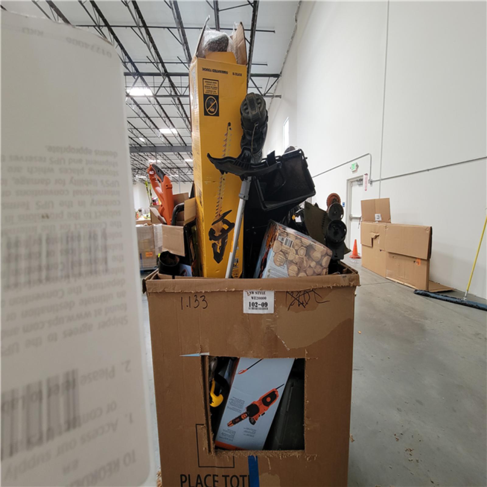 CALIFORNIA AS-IS TOOL PALLET