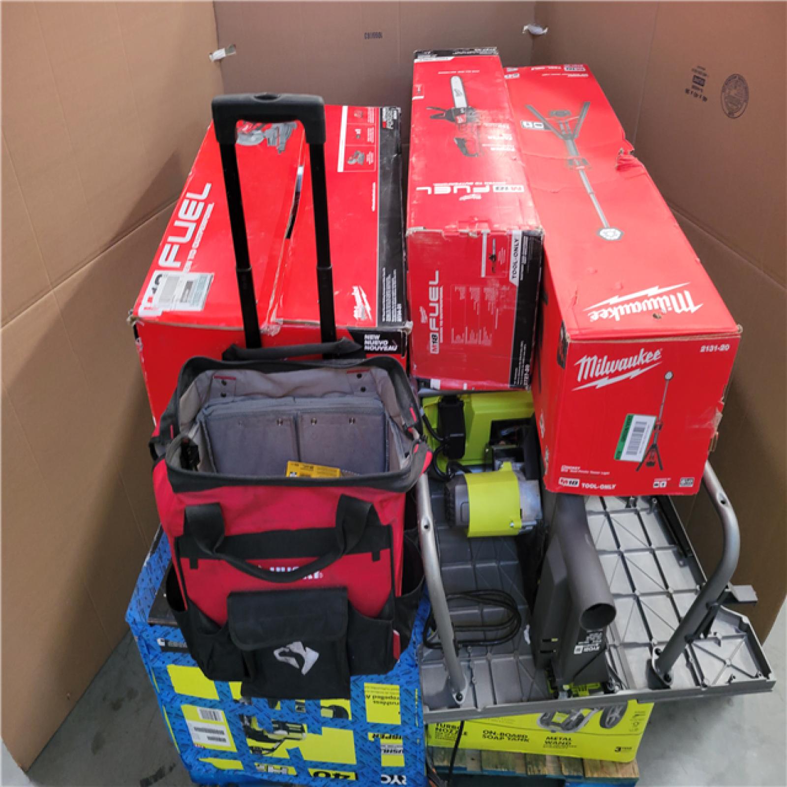 CALIFORNIA AS-IS TOOL PALLET