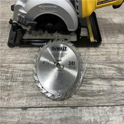 AS-IS DEWALT ATOMIC 20V MAX Cordless Brushless 4-1/2 in. Circular Saw (Tool Only)