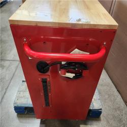 Phoenix Husky Modular Tool Storage 52 in. W x 20 in. D Standard Duty Red Mobile Workbench Cabinet