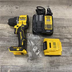 AS-IS DEWALT Atomic 20V Lithium-Ion Cordless Compact 1/2 in. Drill/Driver Kit