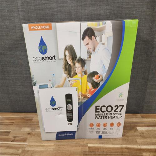 HOUSTON LOCATION - AS-IS (NEW) ECO27 TANKLESS ELECTRIC WATER HEATER