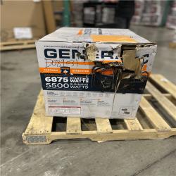 DALLAS LOCATION- Generac 6875 / 5500-Watt Electric Switch Gasoline Powered Portable Generator