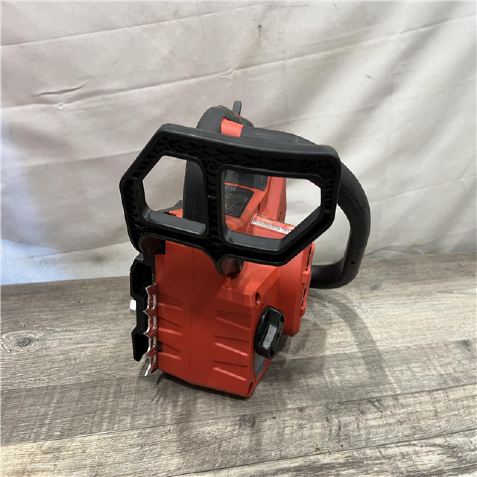 AS-IS Milwaukee FUEL 14 in. 18V Lithium-Ion Brushless Cordless Battery Top Handle Chainsaw (Tool Only)
