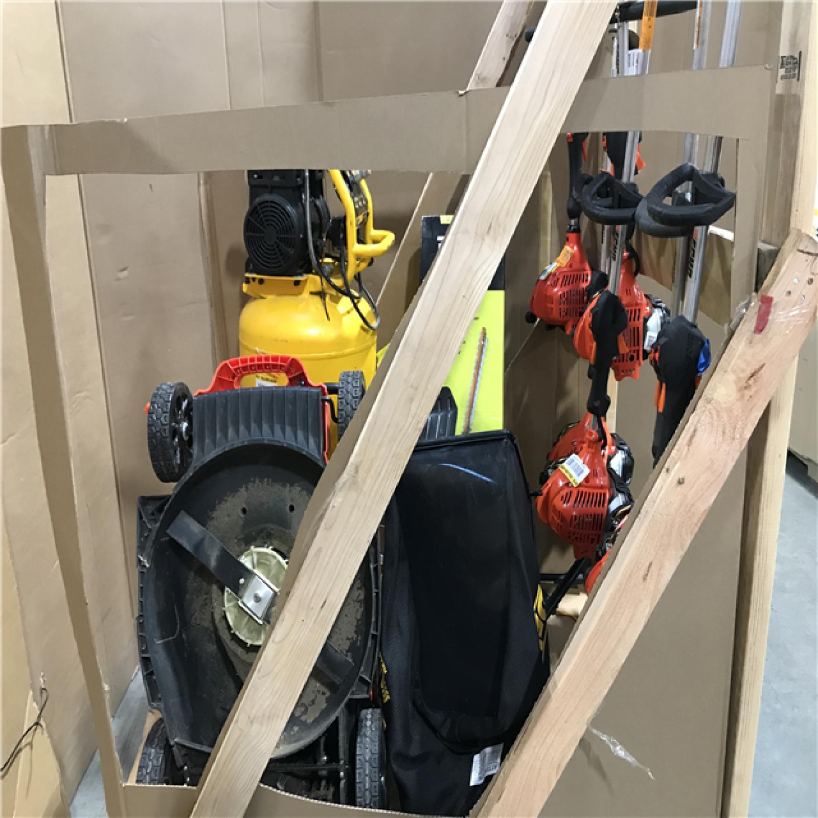 California AS-IS OUTDOOR POWER EQUIPMENT