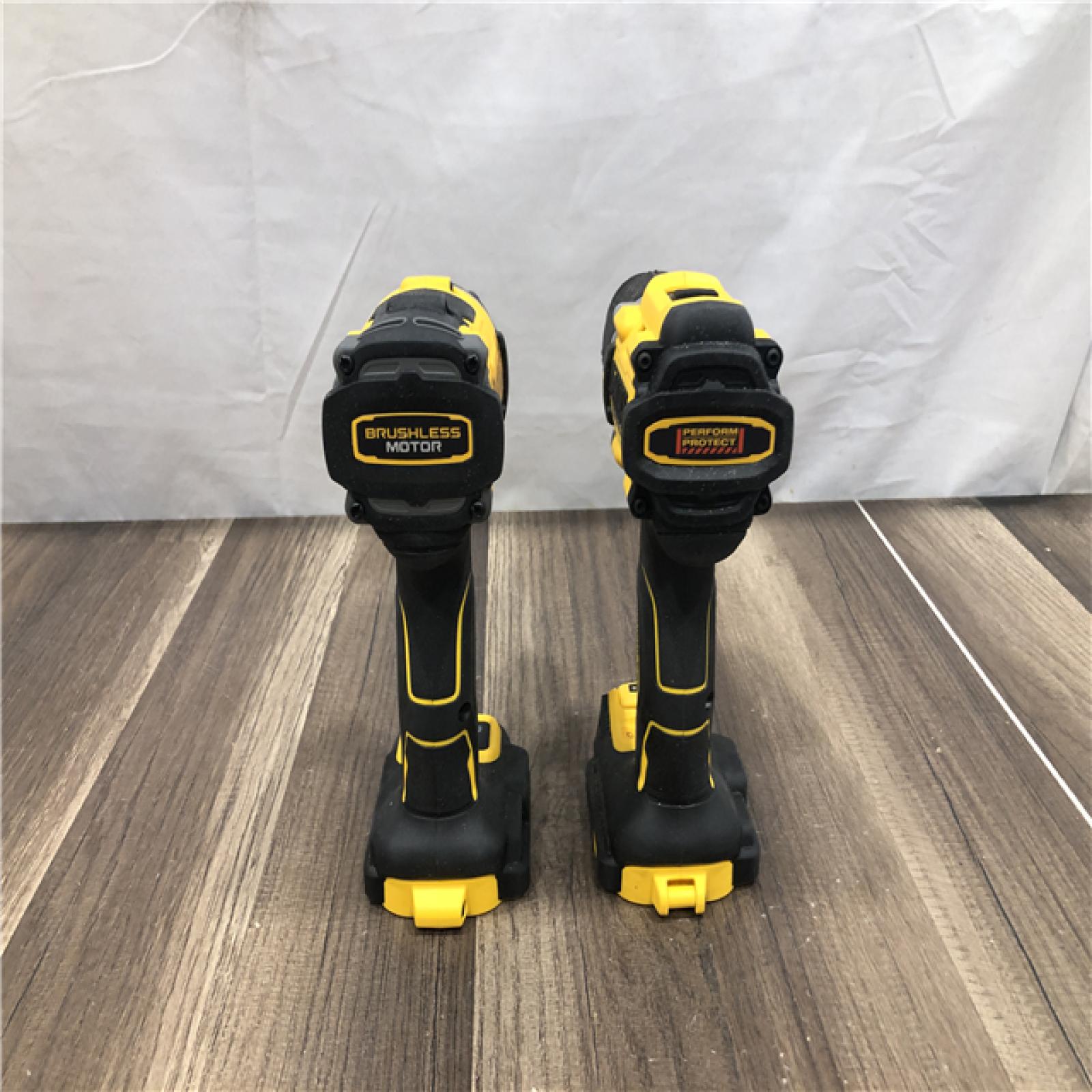AS-IS DEWALT 20V XR Lithium-Ion Cordless 2-Tool Combo Kit