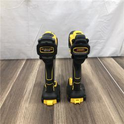 AS-IS DEWALT 20V XR Lithium-Ion Cordless 2-Tool Combo Kit