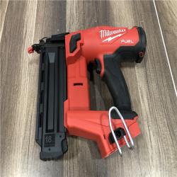 AS-IS Milwaukee FUEL 18-Volt Lithium-Ion Brushless Cordless Gen II 18-Gauge Brad Nailer (Tool-Only)