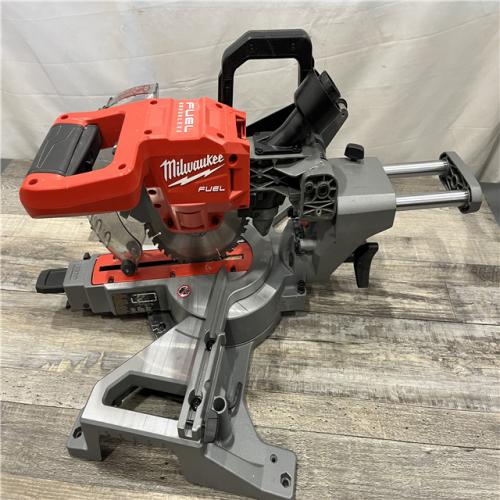AS-IS Milwaukee 2733-20 M18 Fuel 7-1/4 Dual Bevel Sliding Compound Miter Saw  Tool Only