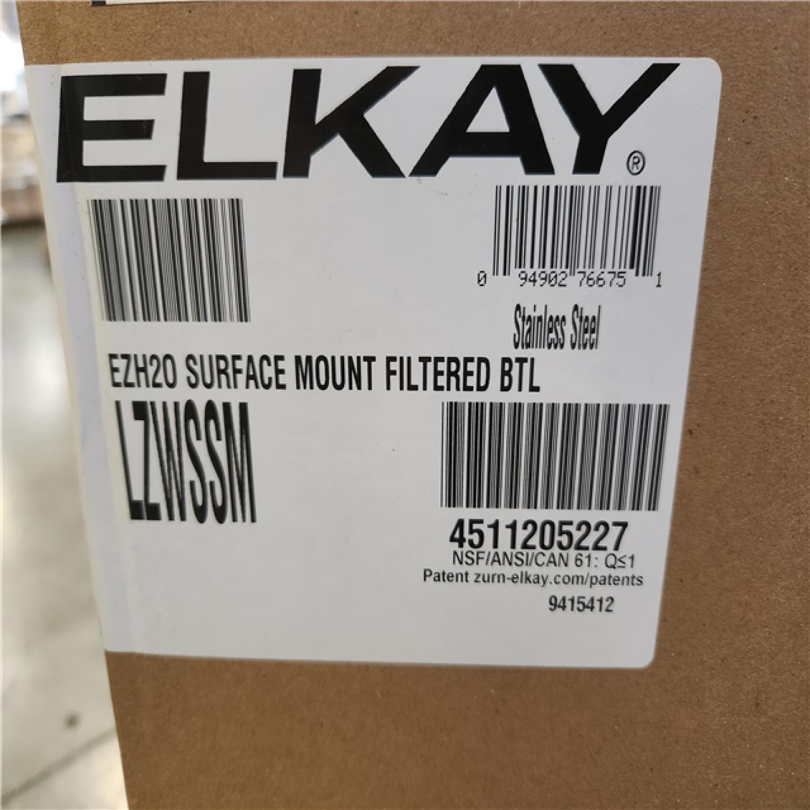 Phoenix NEW Elkay EZH2O Stainless Steel Drinking Fountain Filtered Surface Mount Bottle Filling Station