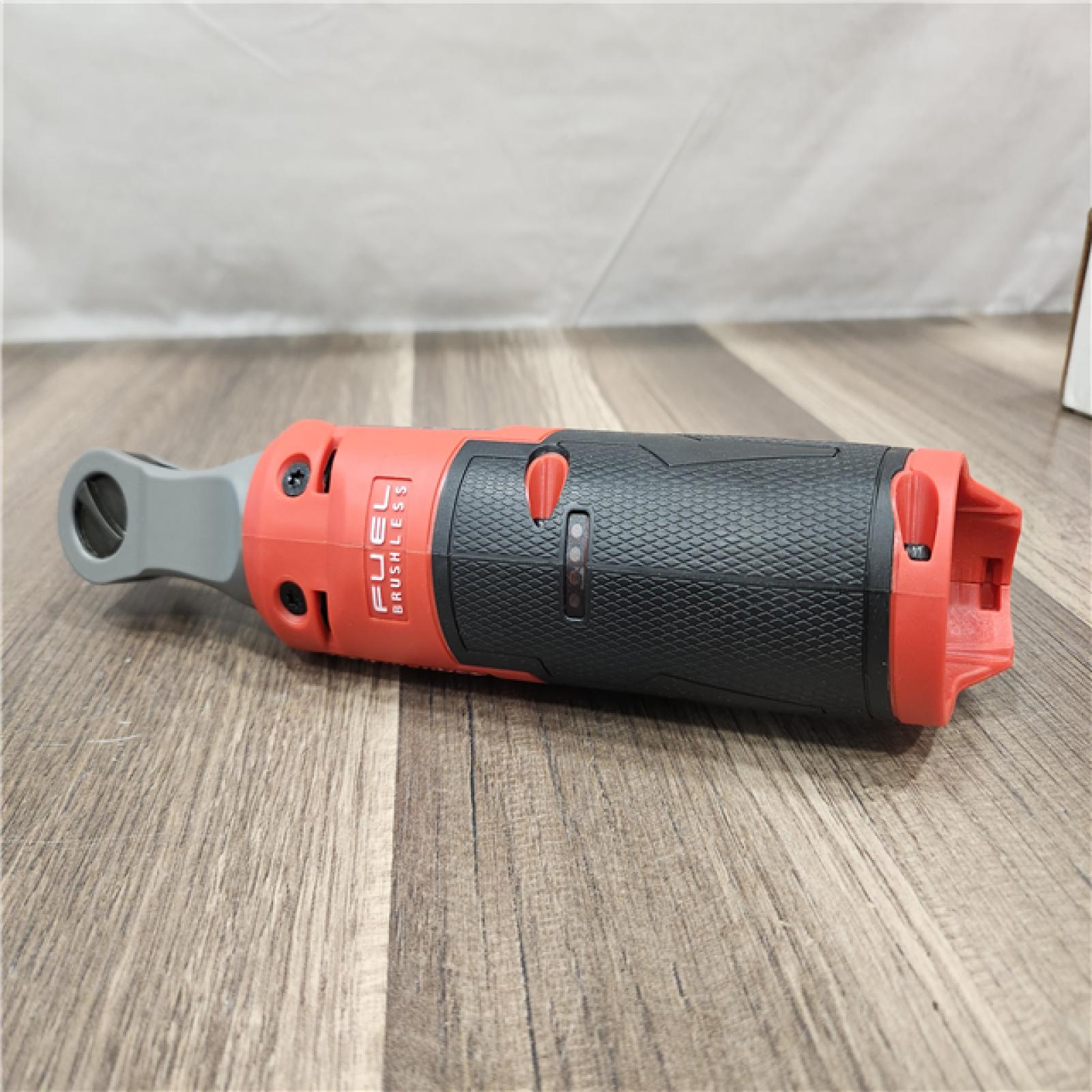 AS-IS- Milwaukee M12 FUEL Brushless Lithium-Ion 3/8 in. Cordless High Speed Ratchet (Tool Only)