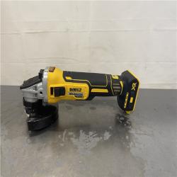 AS-IS- DeWalt 20V Max XR 4.5-Inch Slide Switch Small Angle Grinder (Tool Only)