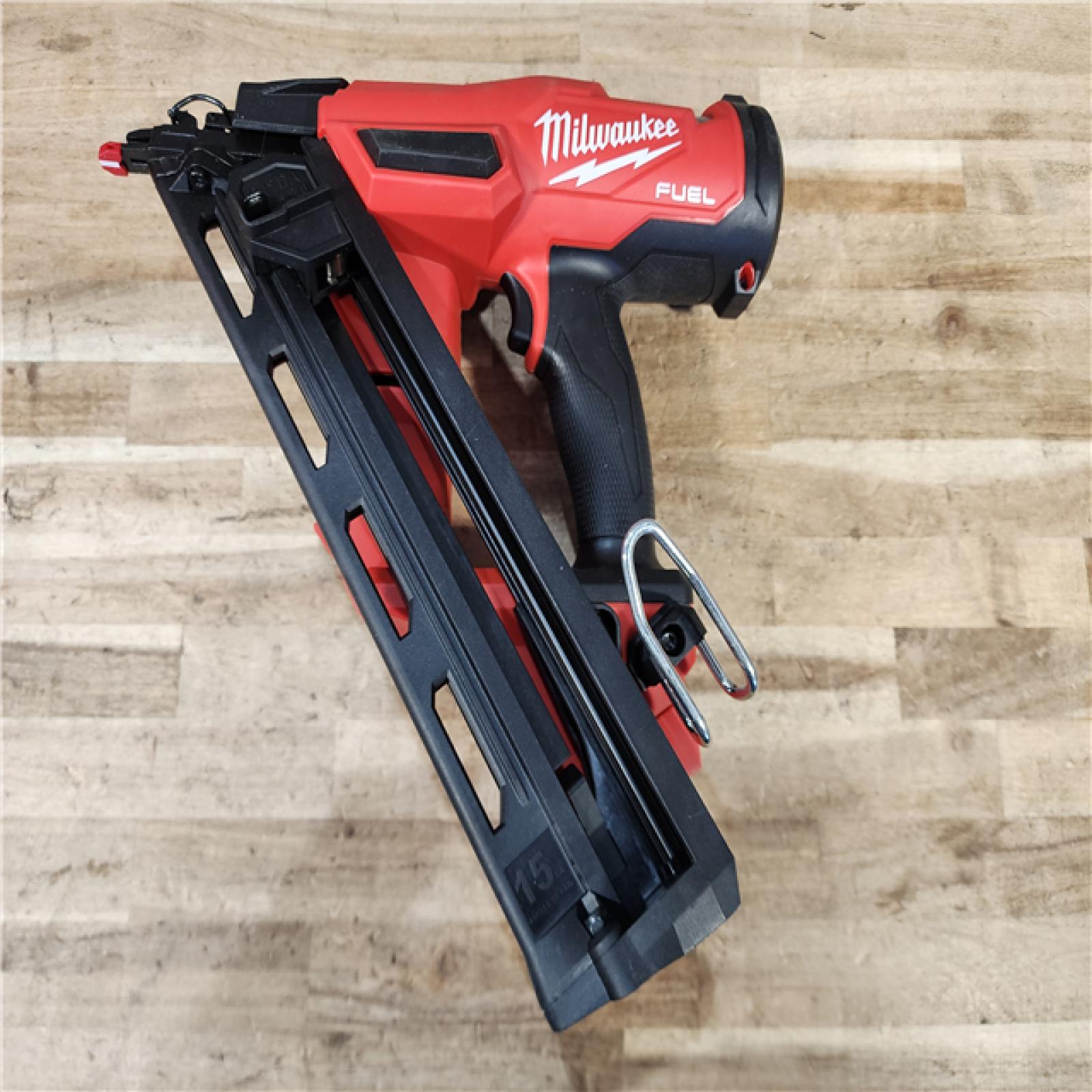 HOUSTON LOCATION - AS-IS (APPEARS LIKE NEW) Milwaukee FUEL 18-Volt Lithium-Ion Brushless Cordless Gen II 15-Gauge Angled Finish Nailer (Tool-Only)