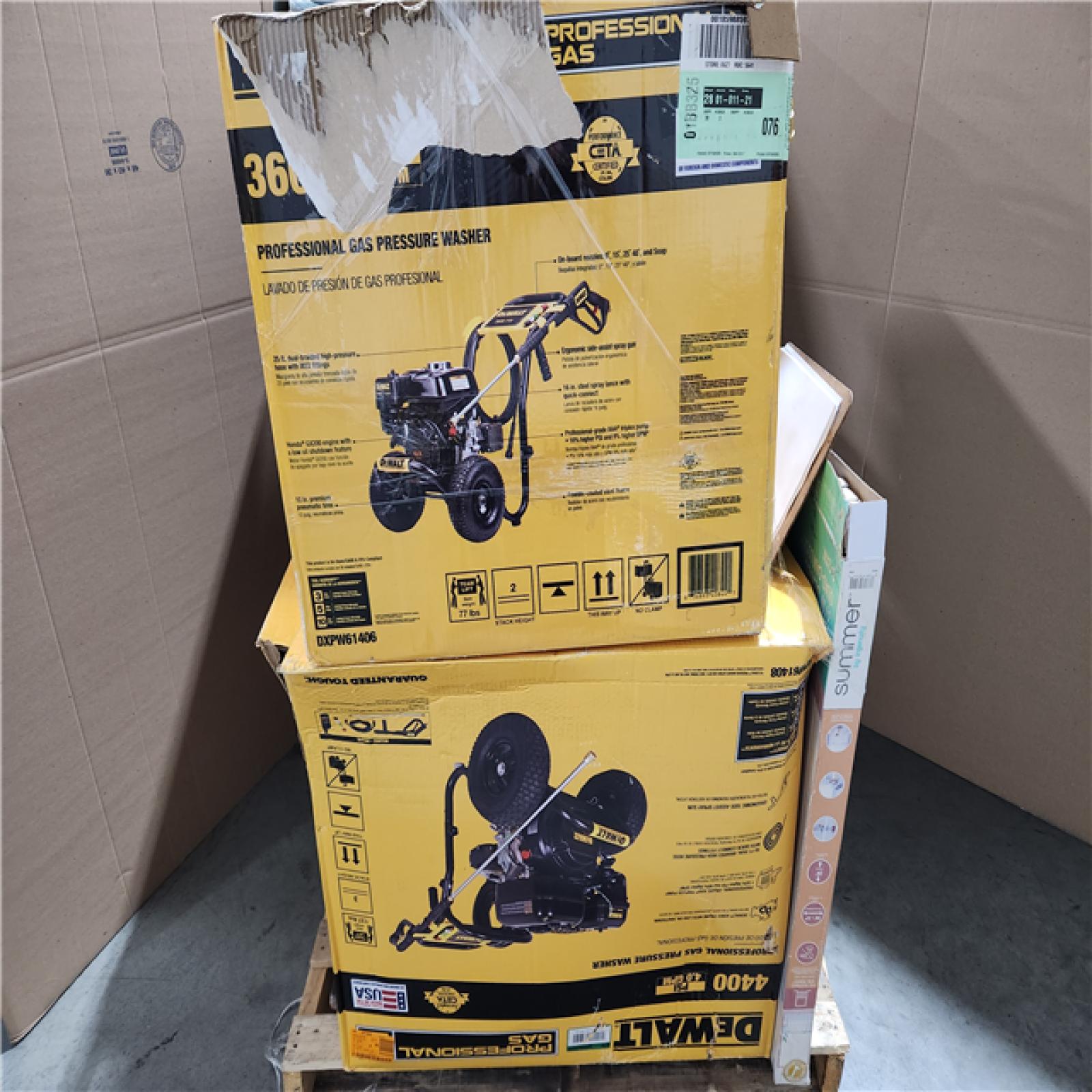 CALIFORNIA AS-IS HOME IMPROVEMENT PALLET