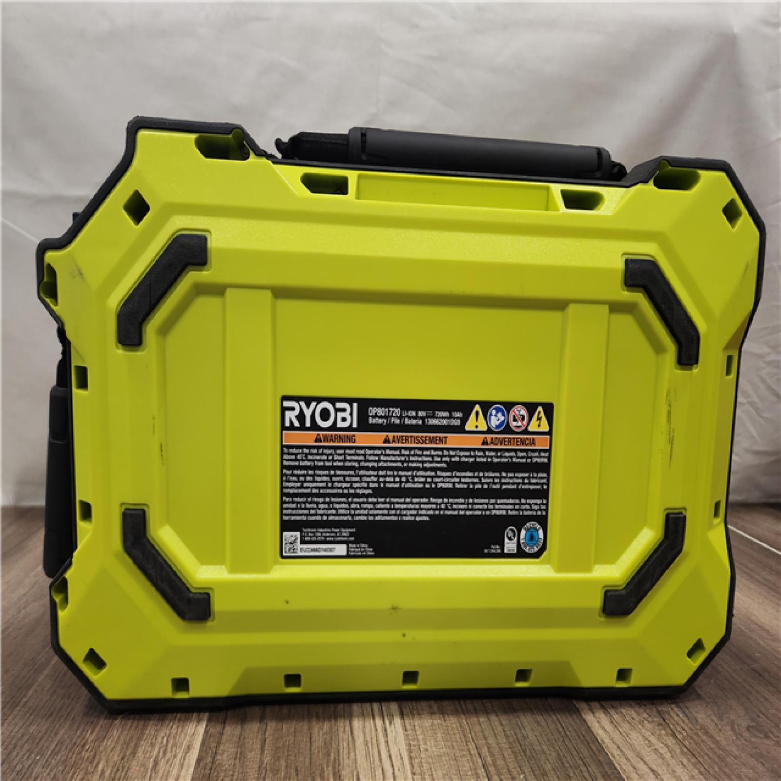AS-IS- RYOBI 80V Lithium-Ion 10 Ah Battery