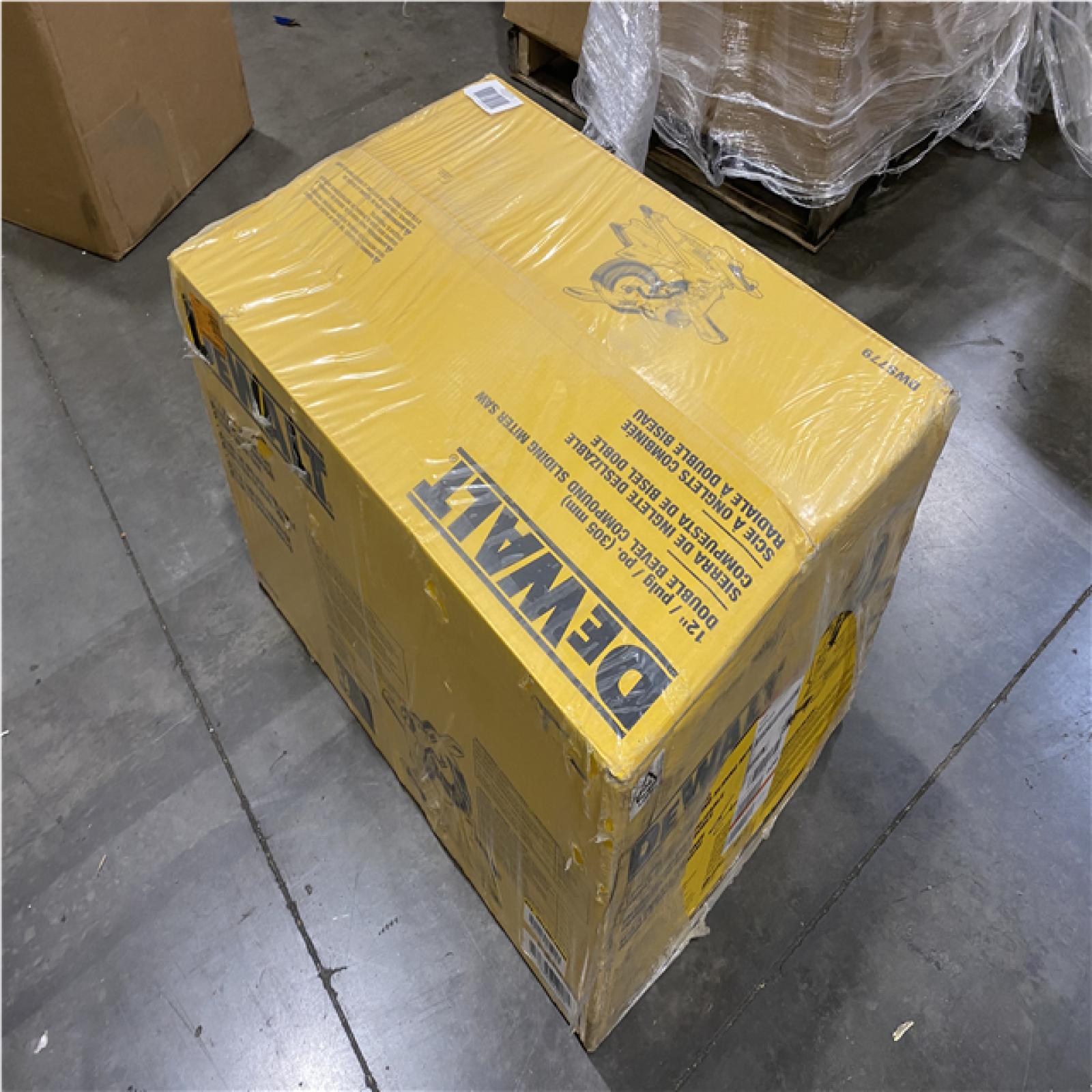NEW- DeWalt 15 Amps 12 in. Corded Dual-Bevel Sliding Compound Miter Saw