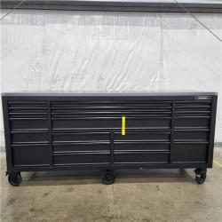 HOUSTON LOCATION - AS-IS TOOL Husky 84in 22-Drawer Mobile Workbench