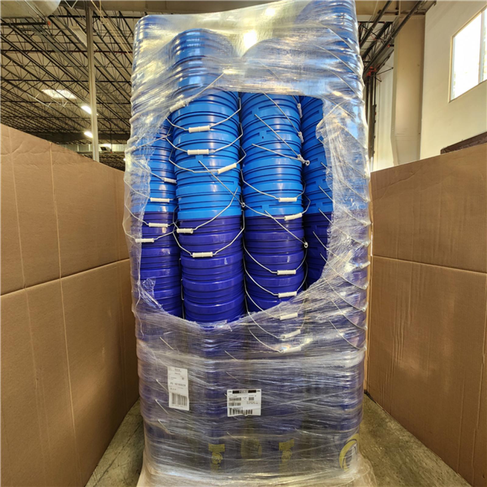 Phoenix AS-IS Leaktite 5 Gal. Chargers NFL Bucket Pallet (204-Buckets)