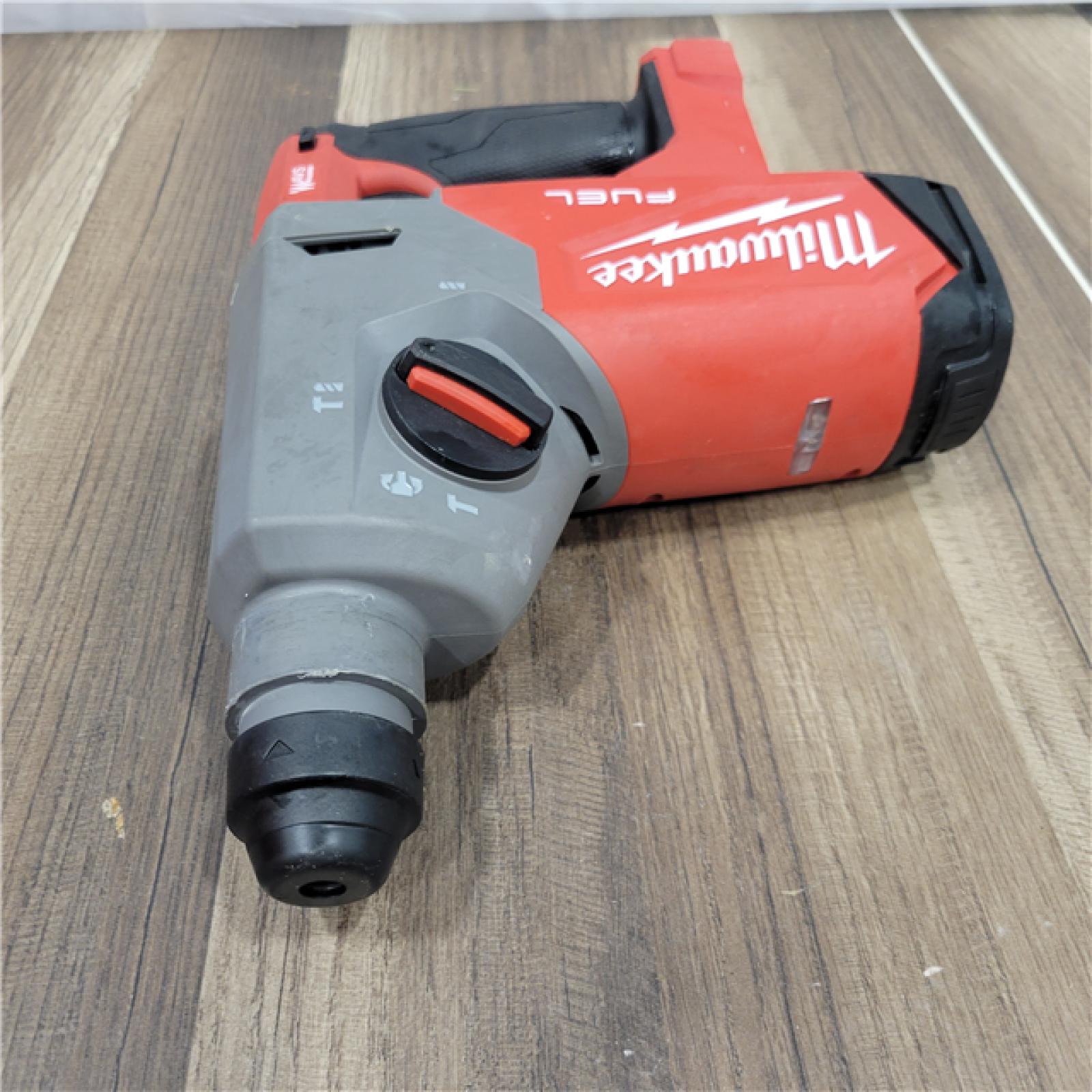 AS-IS Milwaukee 2915-20 M18 FUEL 18-Volt Lithium-Ion Brushless Cordless SDS-Plus 1-1/8 in. Rotary Hammer Drill (Tool-Only)