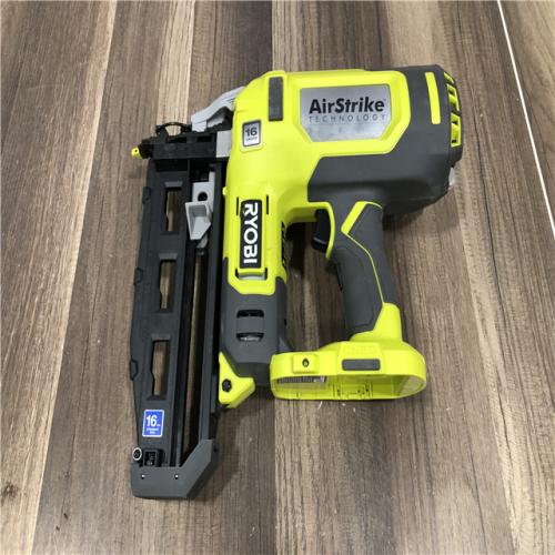 AS-IS RYOBI ONE+ 18V AirStrike 16-Gauge Cordless Finish Nailer (Tool Only)
