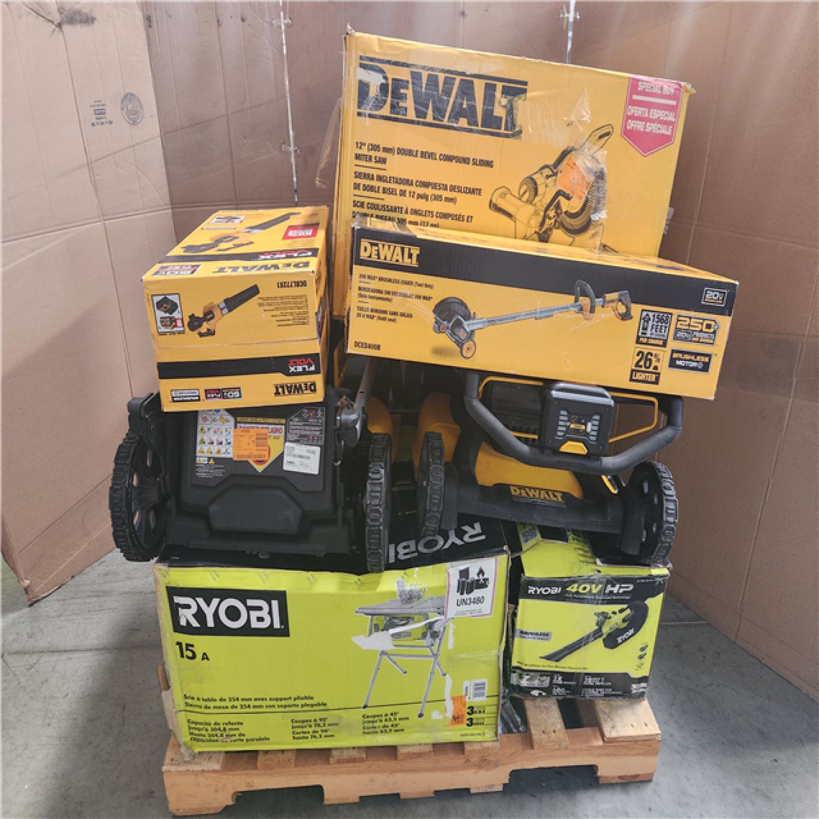 CALIFORNIA AS-IS TOOL PALLET