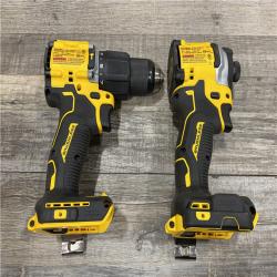AS-IS DEWALT ATOMIC 20V MAX Lithium-Ion Cordless 2-Tool Combo Kit