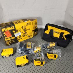 Houston Location - AS-IS  DeWalt DCK2050M2 20V Hammer Drill & Impact Driver Kit W/Batteries  Charger & Bag - Appears IN LIKE NEW Condition