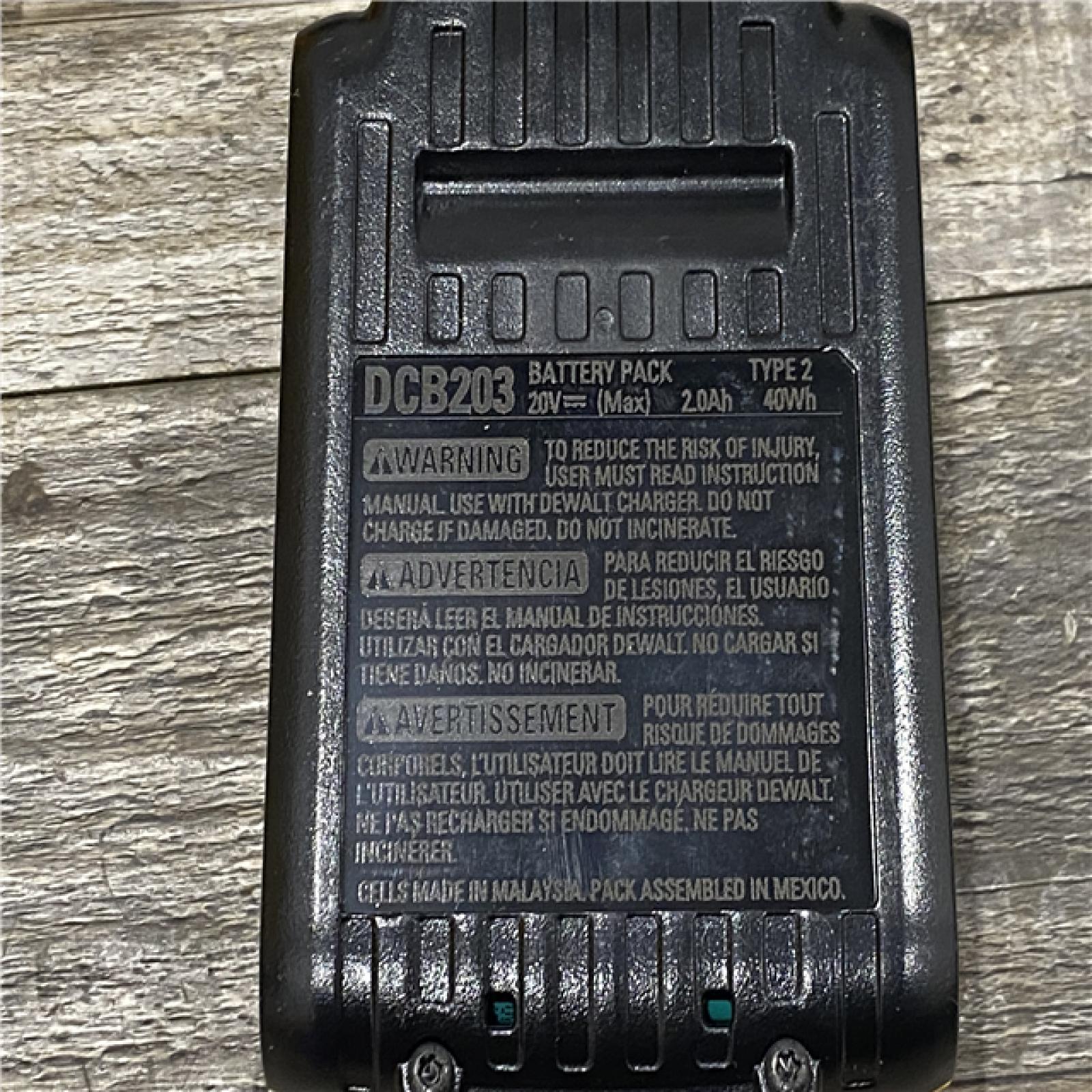 AS-IS DEWALT Atomic 20V Lithium-Ion Cordless Compact 1/2 in. Drill/Driver Kit