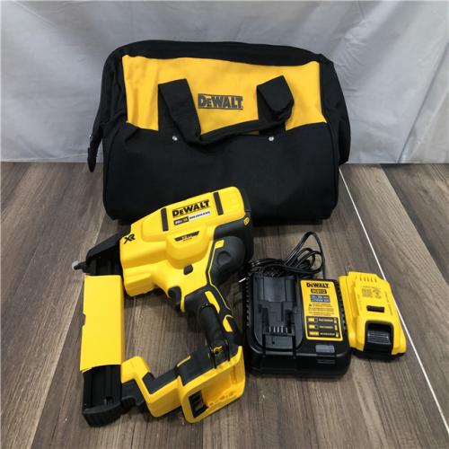 AS-IS DEWALT 20V MAX XR Lithium-Ion Cordless 18-Gauge Narrow Crown Stapler Kit
