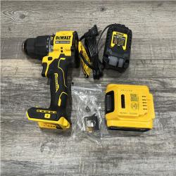 AS-IS DEWALT ATOMIC 20V Lithium-Ion Cordless 1/2 in. Hammer Drill Kit